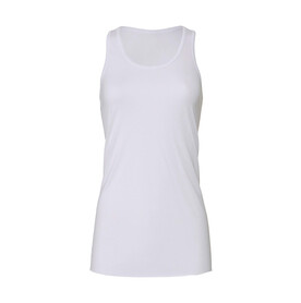Bella Flowy Racerback Tank Top, White, M bedrucken, Art.-Nr. 188060004
