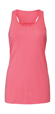 Bella Flowy Racerback Tank Top, Neon Pink, L bedrucken, Art.-Nr. 188064235