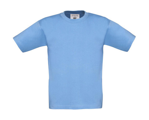 B &amp; C Exact 190/kids T-Shirt, Sky Blue, 7/8 (122/128) bedrucken, Art.-Nr. 188423205