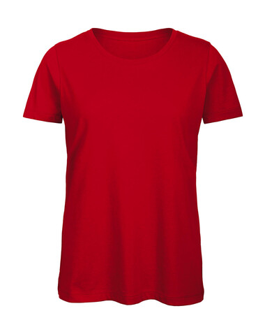 B &amp; C Organic Inspire T /women, Red, XS bedrucken, Art.-Nr. 189424002