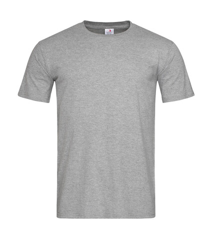 Stedman Classic-T Fitted, Grey Heather, XL bedrucken, Art.-Nr. 190051236