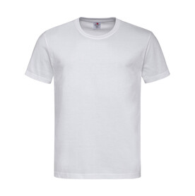 Stedman Comfort-T 185, White, S bedrucken, Art.-Nr. 191050003