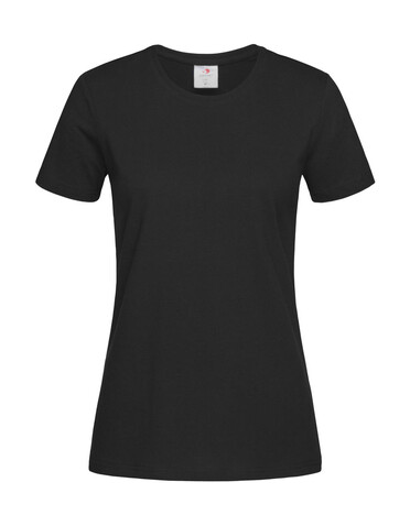 Stedman Comfort-T 185 Women, Black Opal, 2XL bedrucken, Art.-Nr. 193051027