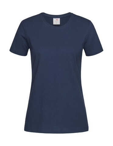 Stedman Comfort-T 185 Women, Navy, M bedrucken, Art.-Nr. 193052004