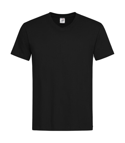 Stedman Classic-T V-Neck, Black Opal, L bedrucken, Art.-Nr. 194051025