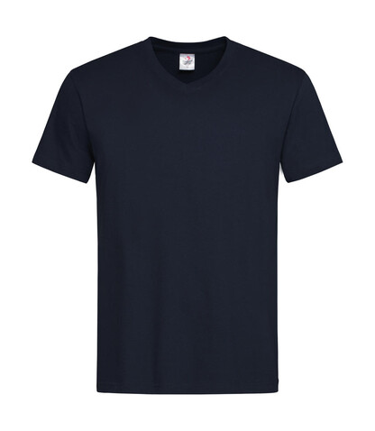 Stedman Classic-T V-Neck, Blue Midnight, S bedrucken, Art.-Nr. 194052033