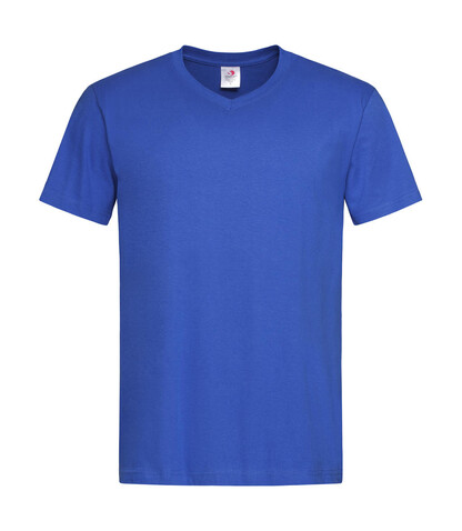 Stedman Classic-T V-Neck, Bright Royal, XL bedrucken, Art.-Nr. 194053066