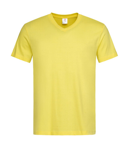 Stedman Classic-T V-Neck, Yellow, 2XL bedrucken, Art.-Nr. 194056007