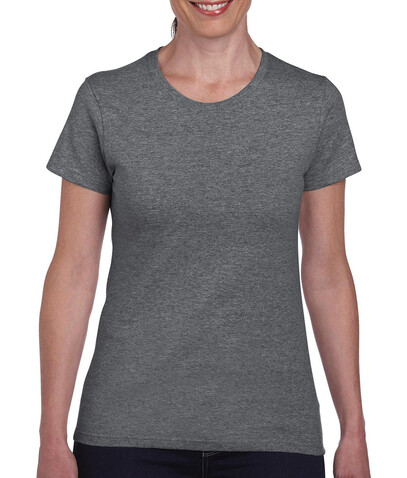 Gildan Heavy Cotton Women`s T-Shirt, Graphite Heather, XL bedrucken, Art.-Nr. 194091316