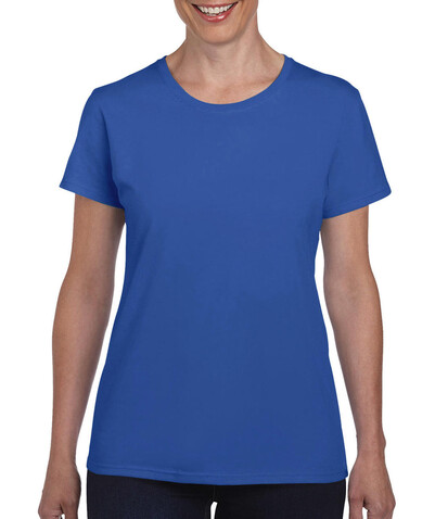 Gildan Heavy Cotton Women`s T-Shirt, Royal, L bedrucken, Art.-Nr. 194093005