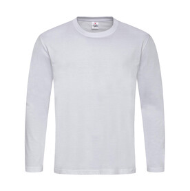 Stedman Classic-T Long Sleeve, White, S bedrucken, Art.-Nr. 195050003 Stedman Classic-T Long Sleeve, White, S bedrucken, Art.-Nr. 195050003