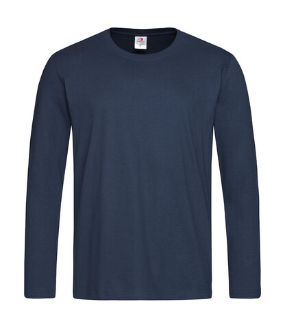 Stedman Classic-T Long Sleeve, Navy, 3XL bedrucken, Art.-Nr. 195052008