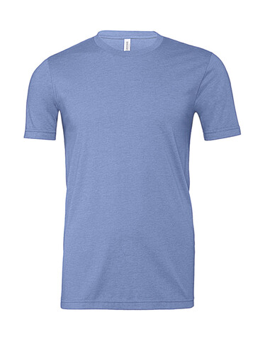 Bella Unisex Heather CVC Short Sleeve Tee, Heather Blue, L bedrucken, Art.-Nr. 195063165
