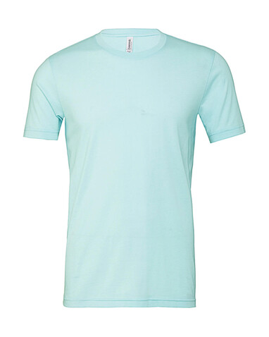 Bella Unisex Heather CVC Short Sleeve Tee, Heather Ice Blue, XL bedrucken, Art.-Nr. 195063236