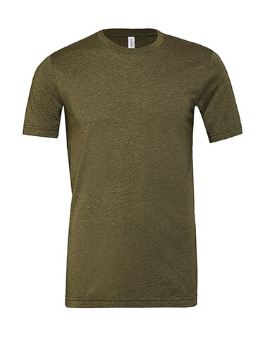 Bella Unisex Heather CVC Short Sleeve Tee, Heather Olive, L bedrucken, Art.-Nr. 195065315