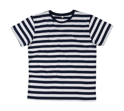 Mantis Men`s Stripy T, Navy/White, XL bedrucken, Art.-Nr. 195482526