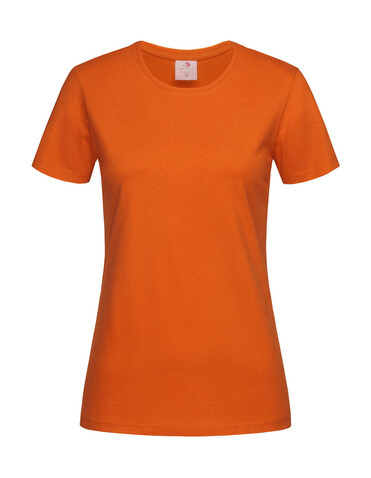 Stedman Classic-T Fitted Women, Orange, 2XL bedrucken, Art.-Nr. 196054107