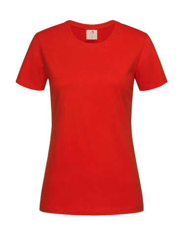 Stedman Classic-T Fitted Women, Brilliant Orange, M bedrucken, Art.-Nr. 196054144