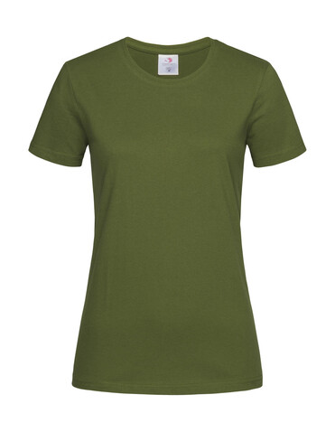 Stedman Classic-T Fitted Women, Hunters Green, 2XL bedrucken, Art.-Nr. 196055037