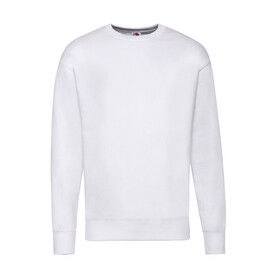 Fruit of the Loom Lightweight Set-In Sweat, White, S bedrucken, Art.-Nr. 200010003 Fruit of the Loom Lightweight Set-In Sweat, White, S bedrucken, Art.-Nr. 200010003