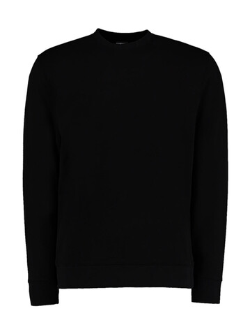 Kustom Kit Regular Fit Sweatshirt Superwash® 60º, Black, XS bedrucken, Art.-Nr. 202111012