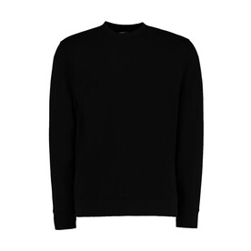 Kustom Kit Regular Fit Sweatshirt Superwash® 60º, Black, XS bedrucken, Art.-Nr. 202111012