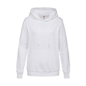 Stedman Sweat Hoodie Classic Women, White, S bedrucken, Art.-Nr. 205050003