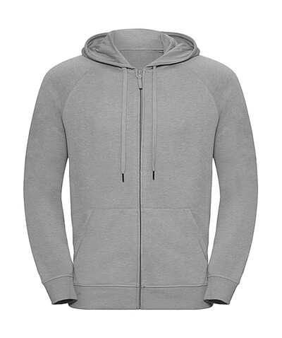Russell Europe Men`s HD Zipped Hood Sweat, Silver Marl, 3XL bedrucken, Art.-Nr. 208007158