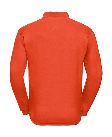 Russell Europe Heavy Duty Collar Sweatshirt, Black, M bedrucken, Art.-Nr. 212001014