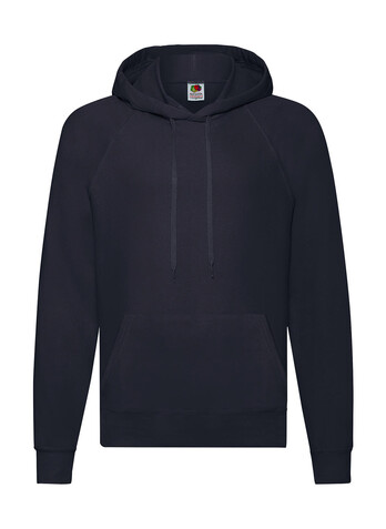 Fruit of the Loom Lightweight Hooded Sweat, Deep Navy, XL bedrucken, Art.-Nr. 212012026