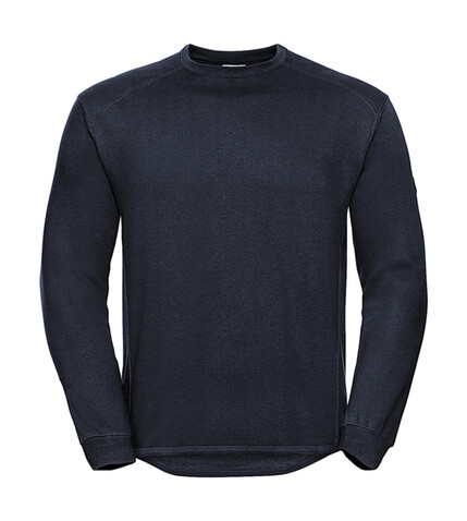 Russell Europe Workwear Set-In Sweatshirt, French Navy, 3XL bedrucken, Art.-Nr. 213002018