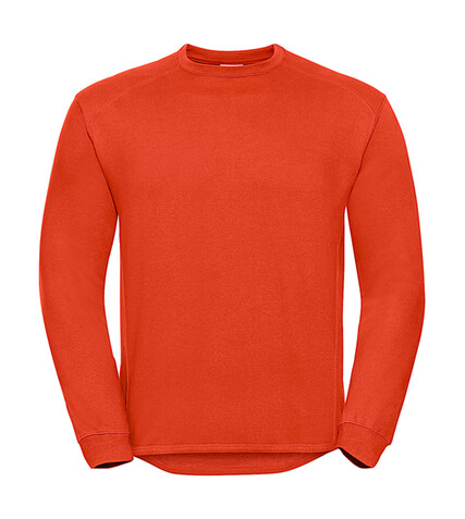 Russell Europe Workwear Set-In Sweatshirt, Orange, L bedrucken, Art.-Nr. 213004105
