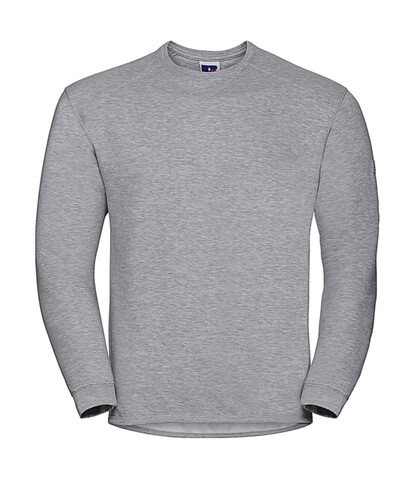 Russell Europe Workwear Set-In Sweatshirt, Light Oxford, S bedrucken, Art.-Nr. 213007193