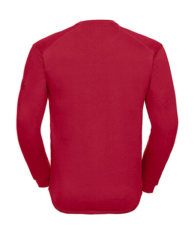 Russell Europe Workwear Set-In Sweatshirt, Light Oxford, S bedrucken, Art.-Nr. 213007193