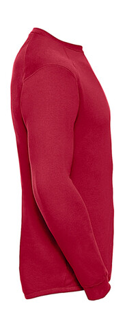 Russell Europe Workwear Set-In Sweatshirt, Classic Red, XL bedrucken, Art.-Nr. 213004016