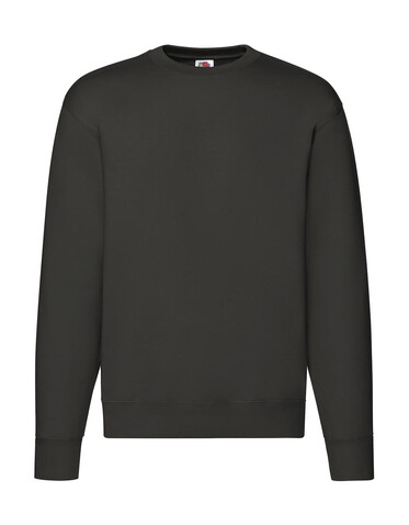 Fruit of the Loom Premium Set In Sweat, Charcoal, XL bedrucken, Art.-Nr. 215011306