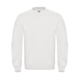 B &amp;amp; C ID.002 Cotton Rich Sweatshirt, White, XS bedrucken, Art.-Nr. 215420002
