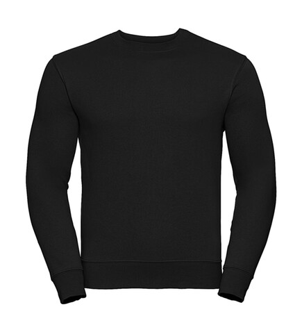 Russell Europe The Authentic Sweat, Black, XS bedrucken, Art.-Nr. 216001012