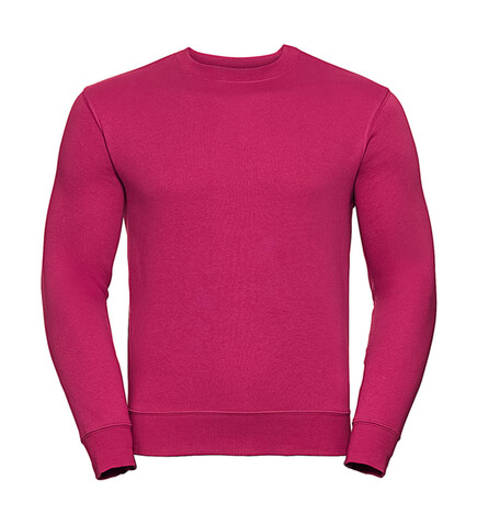 Russell Europe The Authentic Sweat, Fuchsia, XS bedrucken, Art.-Nr. 216004392