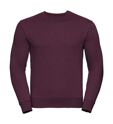 Russell Europe The Authentic Sweat, Burgundy, L bedrucken, Art.-Nr. 216004485