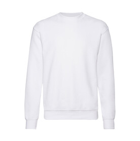 Fruit of the Loom Classic Set In Sweat, White, S bedrucken, Art.-Nr. 216010003