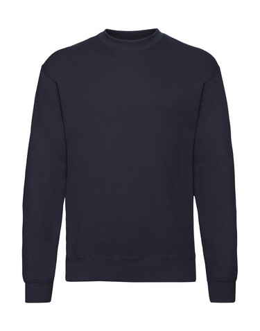 Fruit of the Loom Classic Set In Sweat, Deep Navy, S bedrucken, Art.-Nr. 216012023