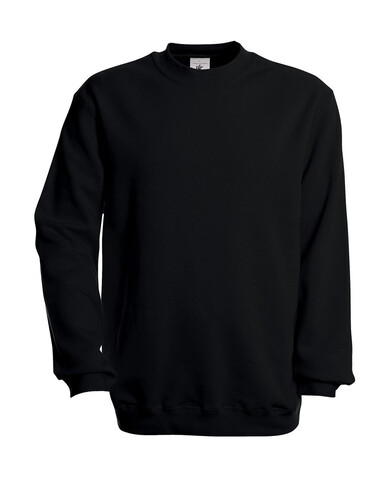 B &amp; C Set In Sweatshirt, Black, 3XL bedrucken, Art.-Nr. 216421018
