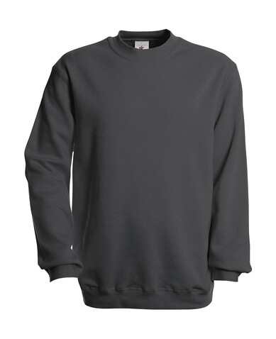 B &amp; C Set In Sweatshirt, Steel Grey, L bedrucken, Art.-Nr. 216421115