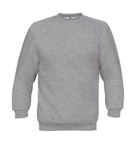 B &amp; C Set In Sweatshirt, Heather Grey, 3XL bedrucken, Art.-Nr. 216421238