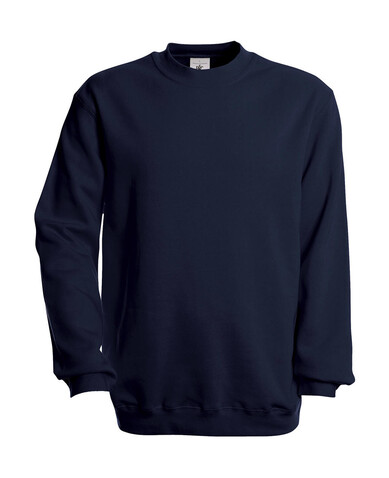 B &amp; C Set In Sweatshirt, Navy, S bedrucken, Art.-Nr. 216422003