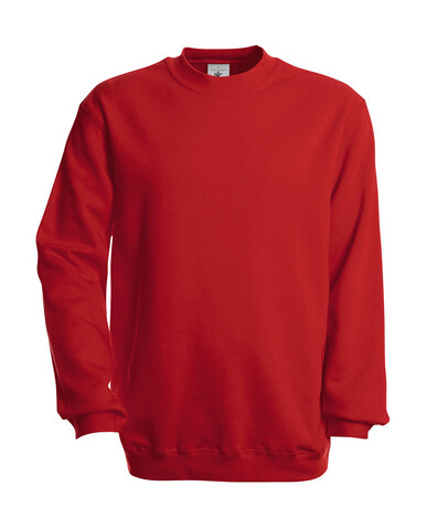 B &amp; C Set In Sweatshirt, Red, M bedrucken, Art.-Nr. 216424004