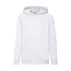 Fruit of the Loom Kids` Lightweight Hooded Sweat, White, 116 (5-6) bedrucken, Art.-Nr. 218010004 Fruit of the Loom Kids` Lightweight Hooded Sweat, White, 116 (5-6) bedrucken, Art.-Nr. 218010004