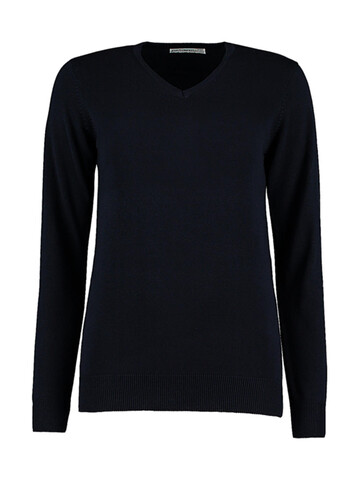 Kustom Kit Women`s Classic Fit Arundel Sweater, Navy, 2XL bedrucken, Art.-Nr. 219112007
