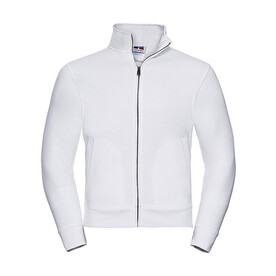 Russell Europe Men`s Authentic Sweat Jacket, White, XS bedrucken, Art.-Nr. 220000002